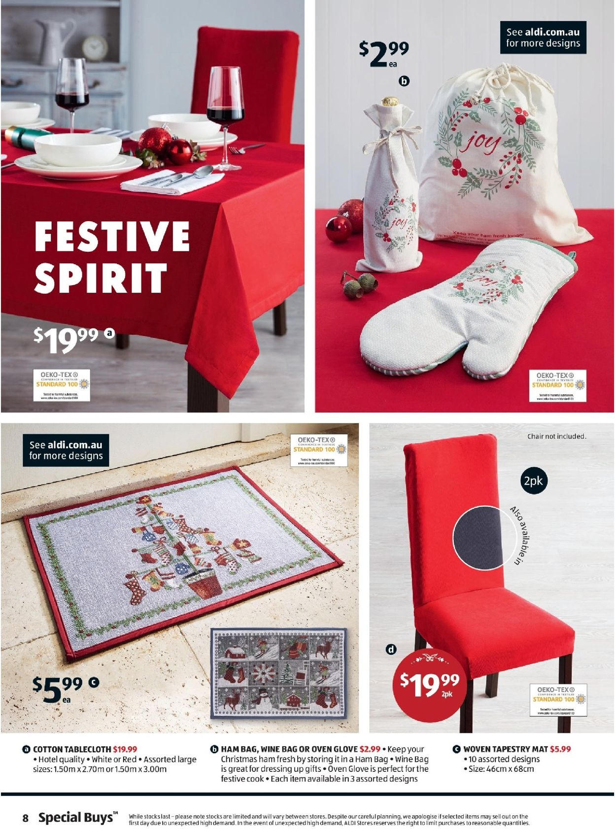ALDI - Holiday Ad 2019 Catalogue - 20/11-26/11/2019 (Page 8)