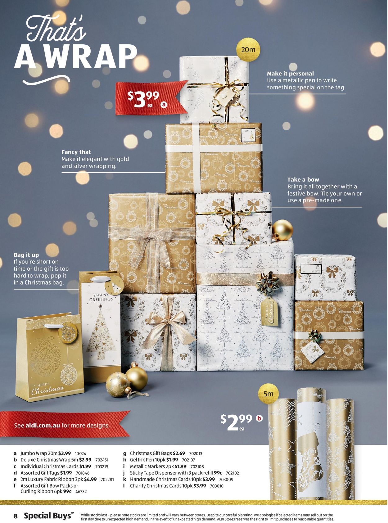 ALDI Christmas 2020 Catalogue - 04/11-10/11/2020 (Page 8)