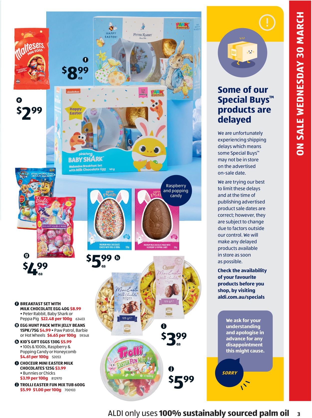 ALDI EASTER 2022 Catalogue - 24/03-12/04/2022 (Page 3)