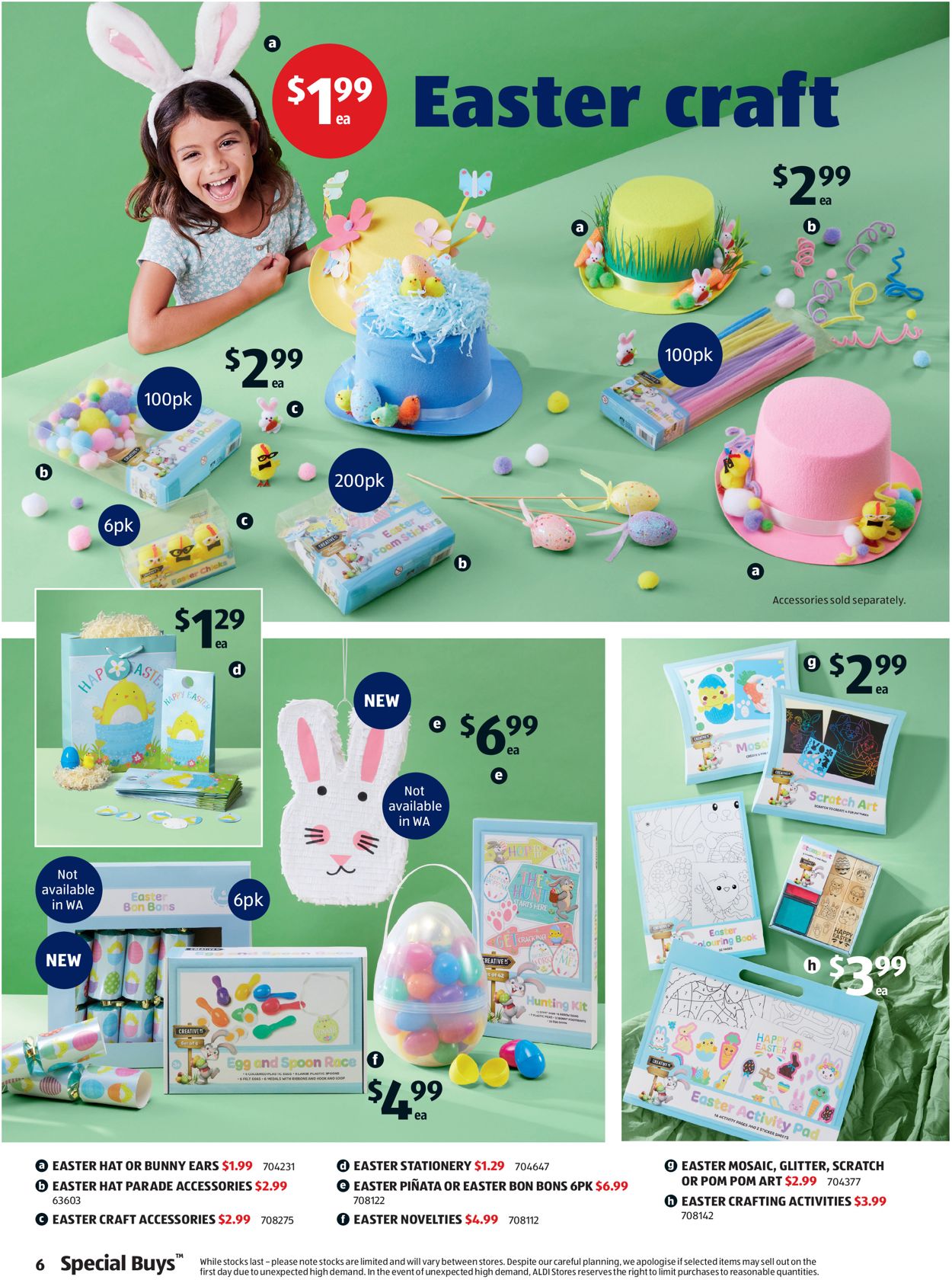 ALDI EASTER 2022 Catalogue - 24/03-12/04/2022 (Page 6)