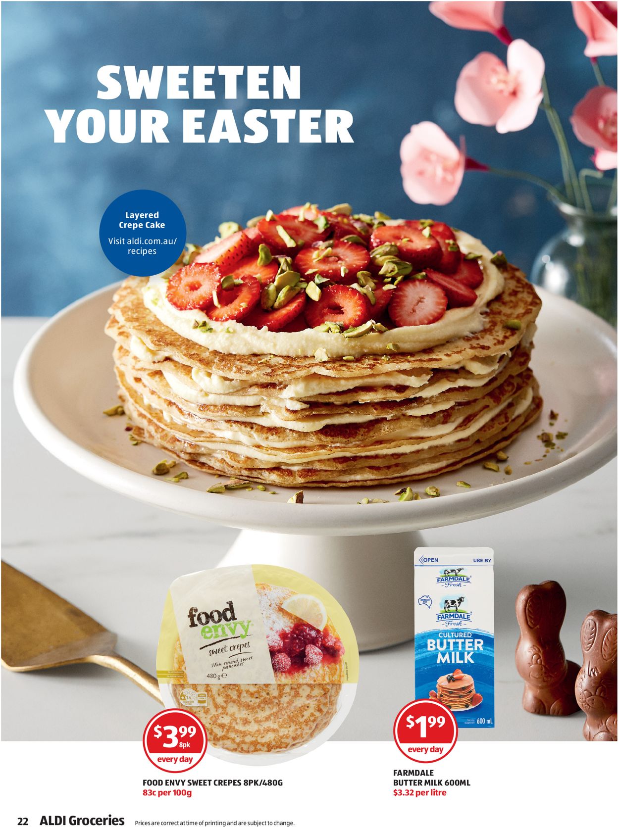 ALDI EASTER 2022 Catalogue - 07/04-26/04/2022 (Page 22)