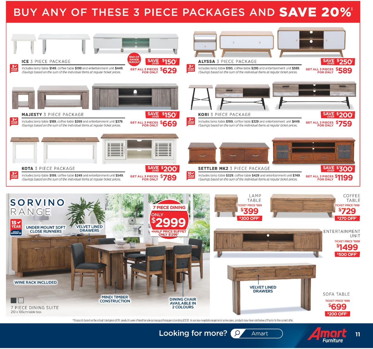 Amart Furniture Catalogue - 01/04-28/04/2020 (Page 11)