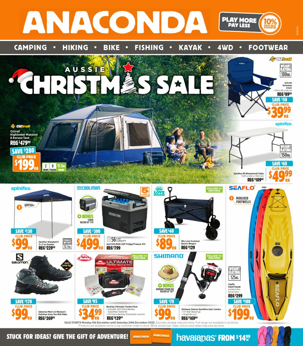 Anaconda Catalogue - 05/12-24/12/2022