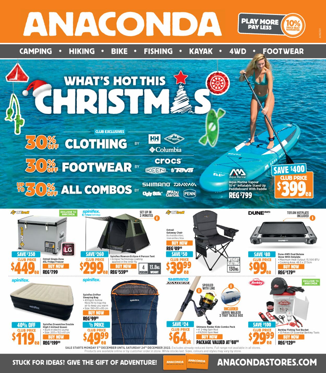 Anaconda Catalogue - 13/12-24/12/2022