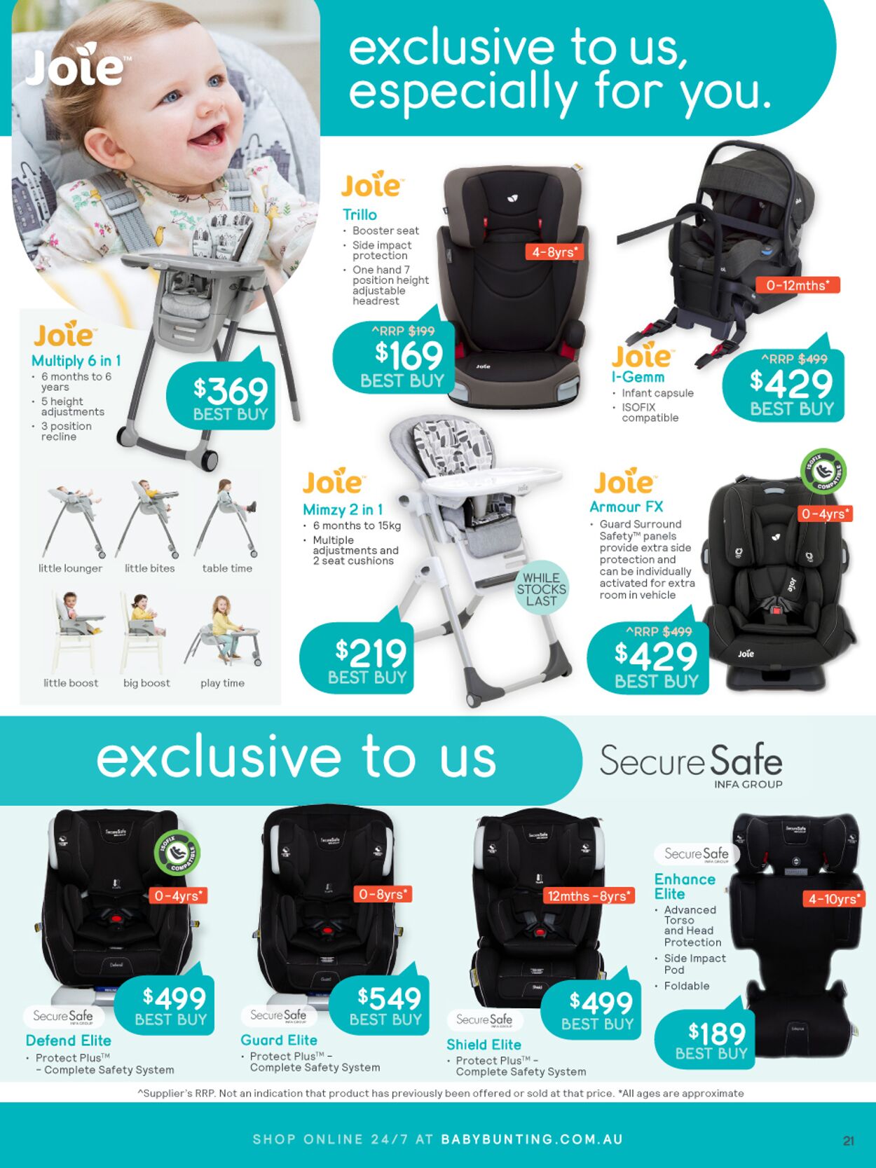Baby Bunting Catalogue - 25/01-26/02/2023 (Page 21)
