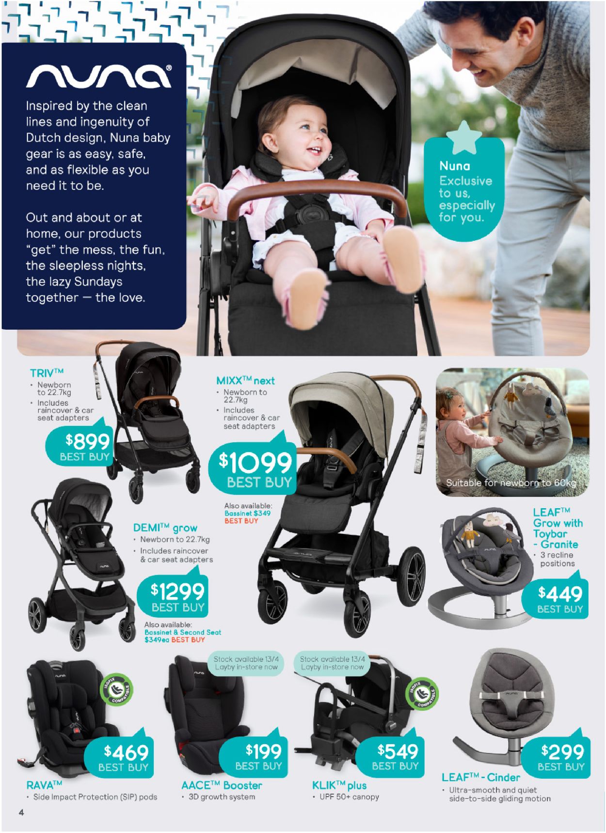 Baby Bunting Catalogue - 31/03-02/05/2021 (Page 4)