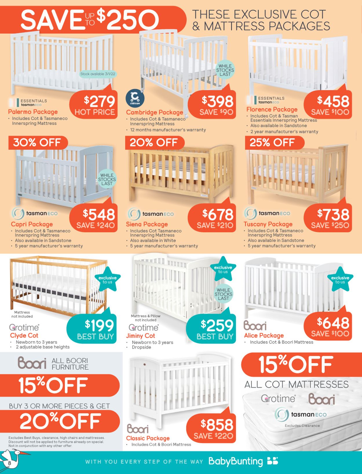Baby Bunting Catalogue - 26/12-09/01/2022 (Page 8)