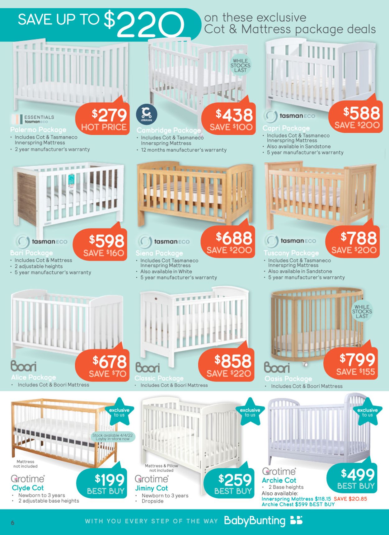 Baby Bunting Catalogue - 30/03-01/05/2022 (Page 6)