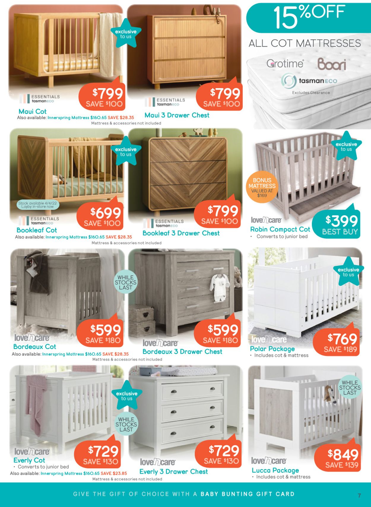 Baby Bunting Catalogue - 30/03-01/05/2022 (Page 7)