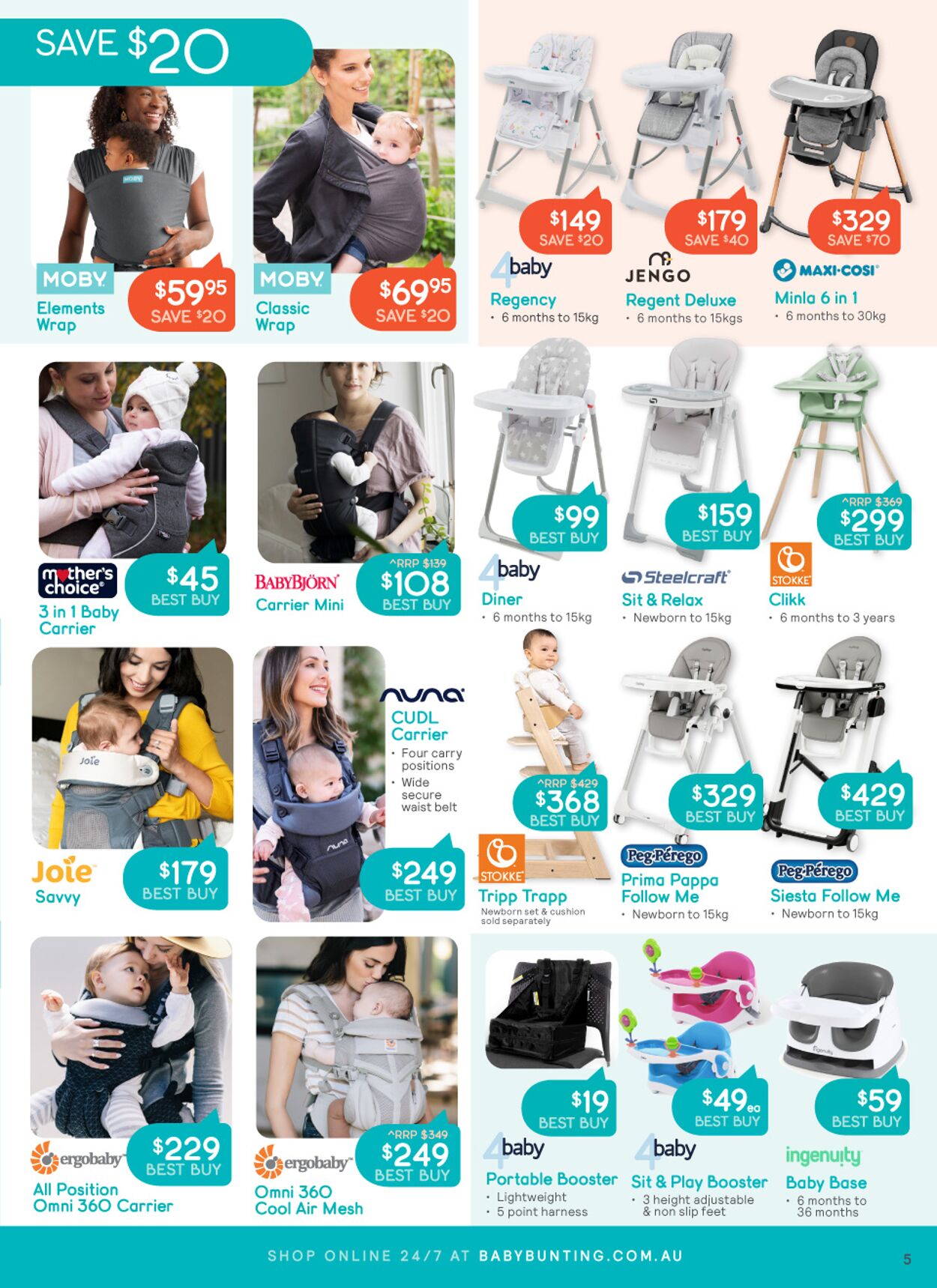 Baby Bunting Catalogue - 21/09-16/10/2022 (Page 6)