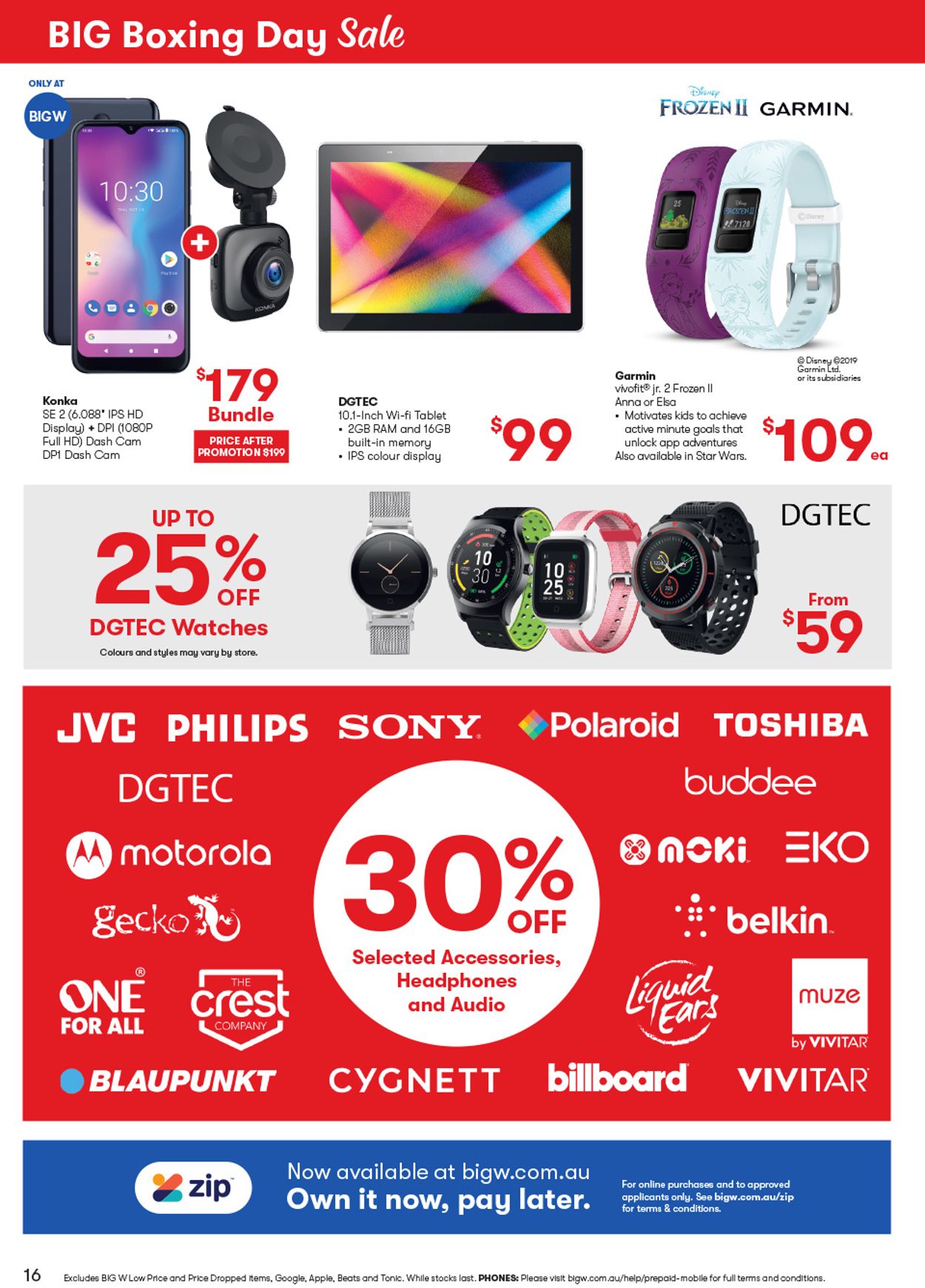 BIG W Boxing Day 2019 Catalogue - 25/12-08/01/2020 (Page 16)