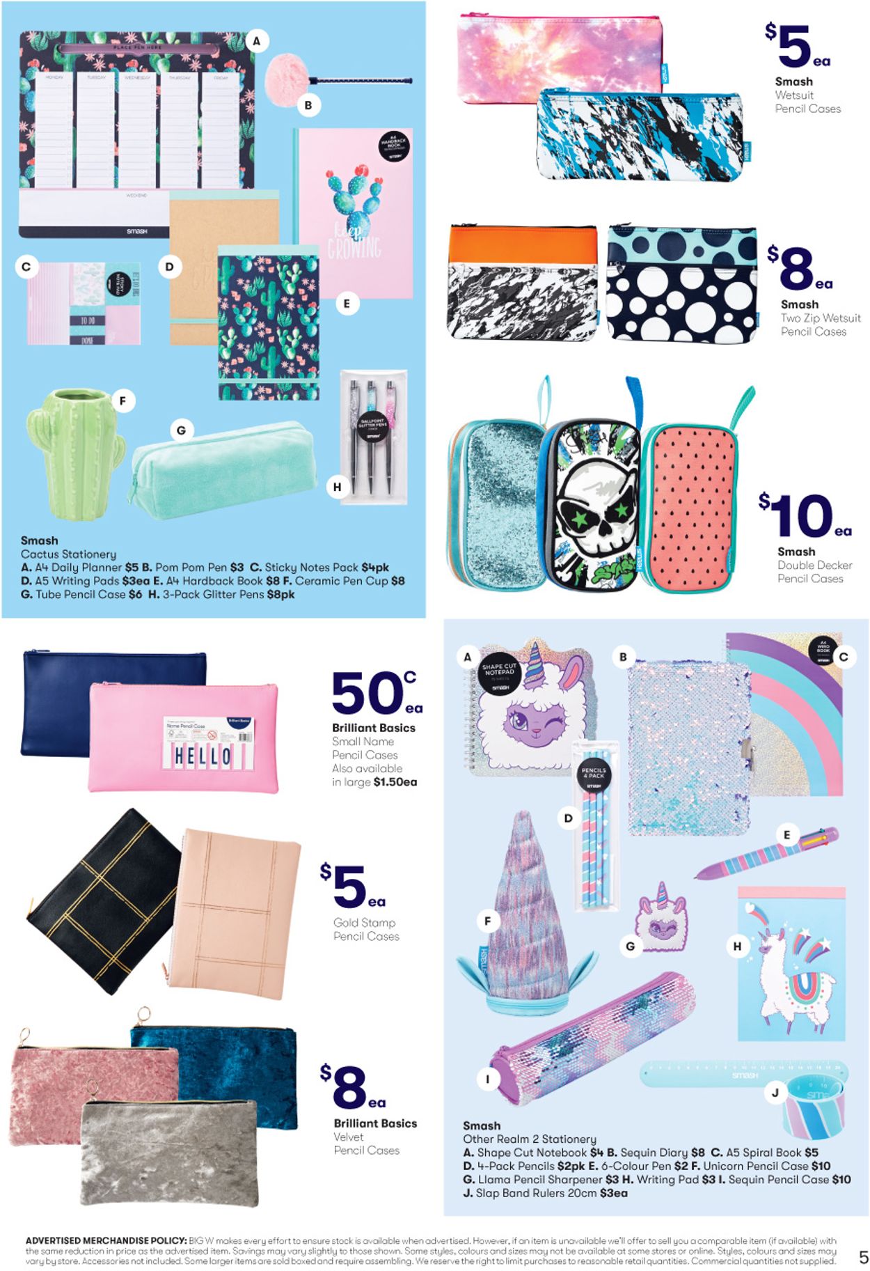 BIG W Back to School Catalogue - 02/01-15/01/2020 (Page 5)