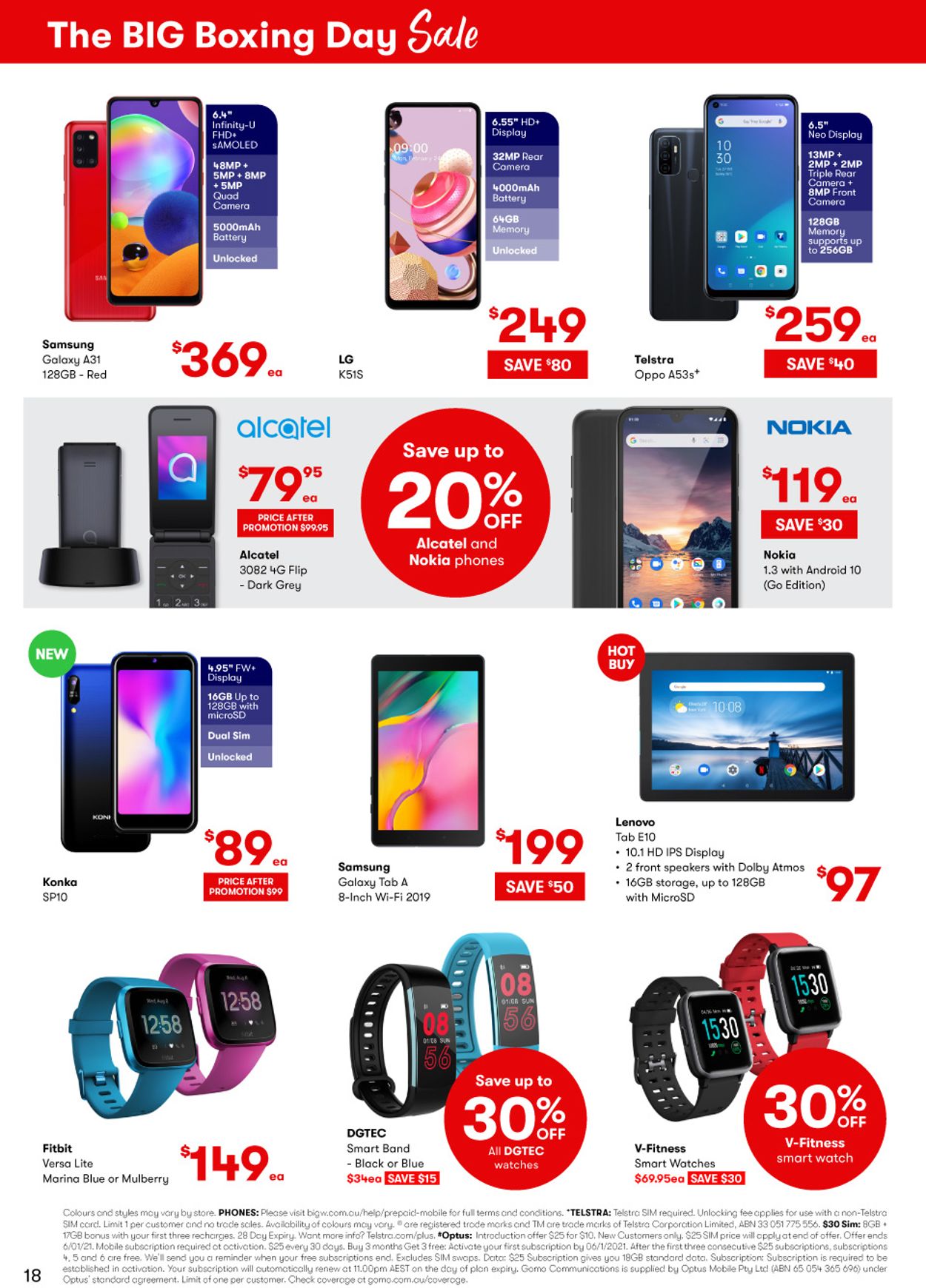 BIG W - Boxing Day 2020 Catalogue - 25/12-06/01/2021 (Page 18)