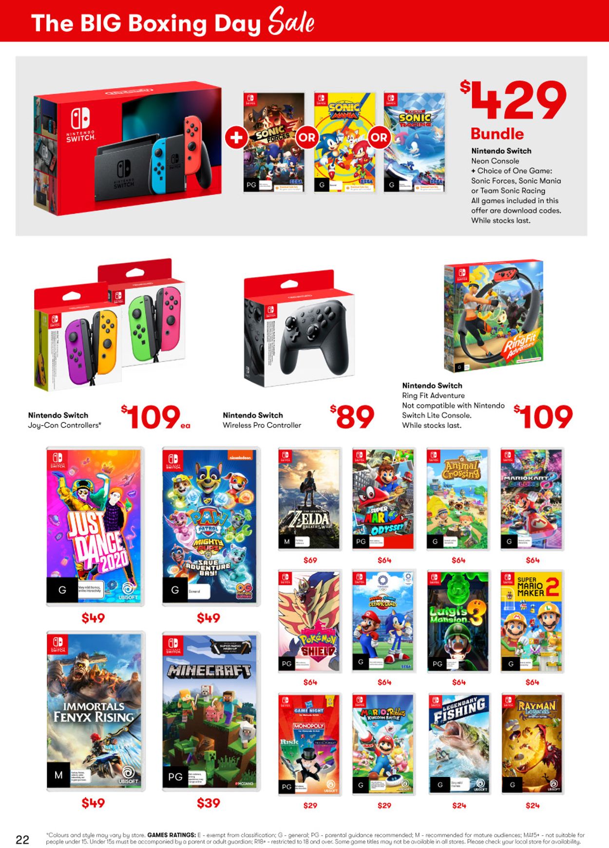 BIG W - Boxing Day 2020 Catalogue - 25/12-06/01/2021 (Page 22)