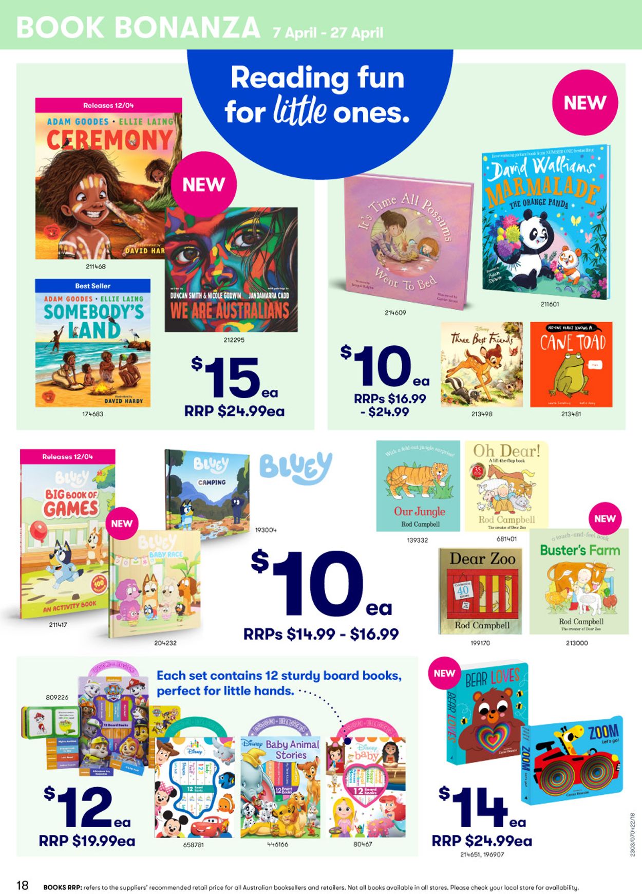 BIG W EASTER 2022 Catalogue - 07/04-17/04/2022 (Page 18)