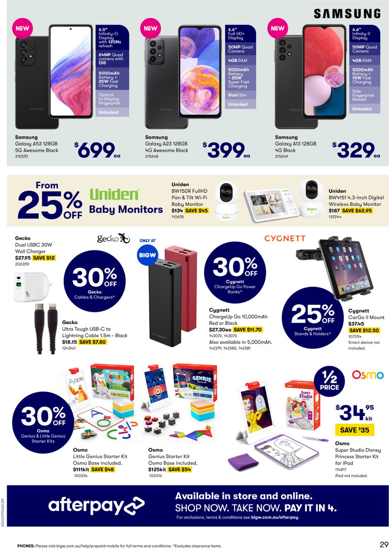 BIG W EASTER 2022 Catalogue - 07/04-17/04/2022 (Page 29)