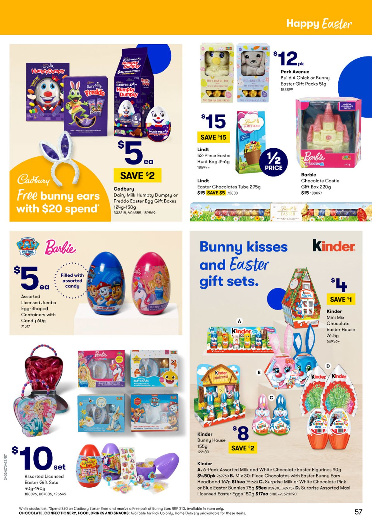 BIG W EASTER 2022 Catalogue - 07/04-17/04/2022 (Page 57)