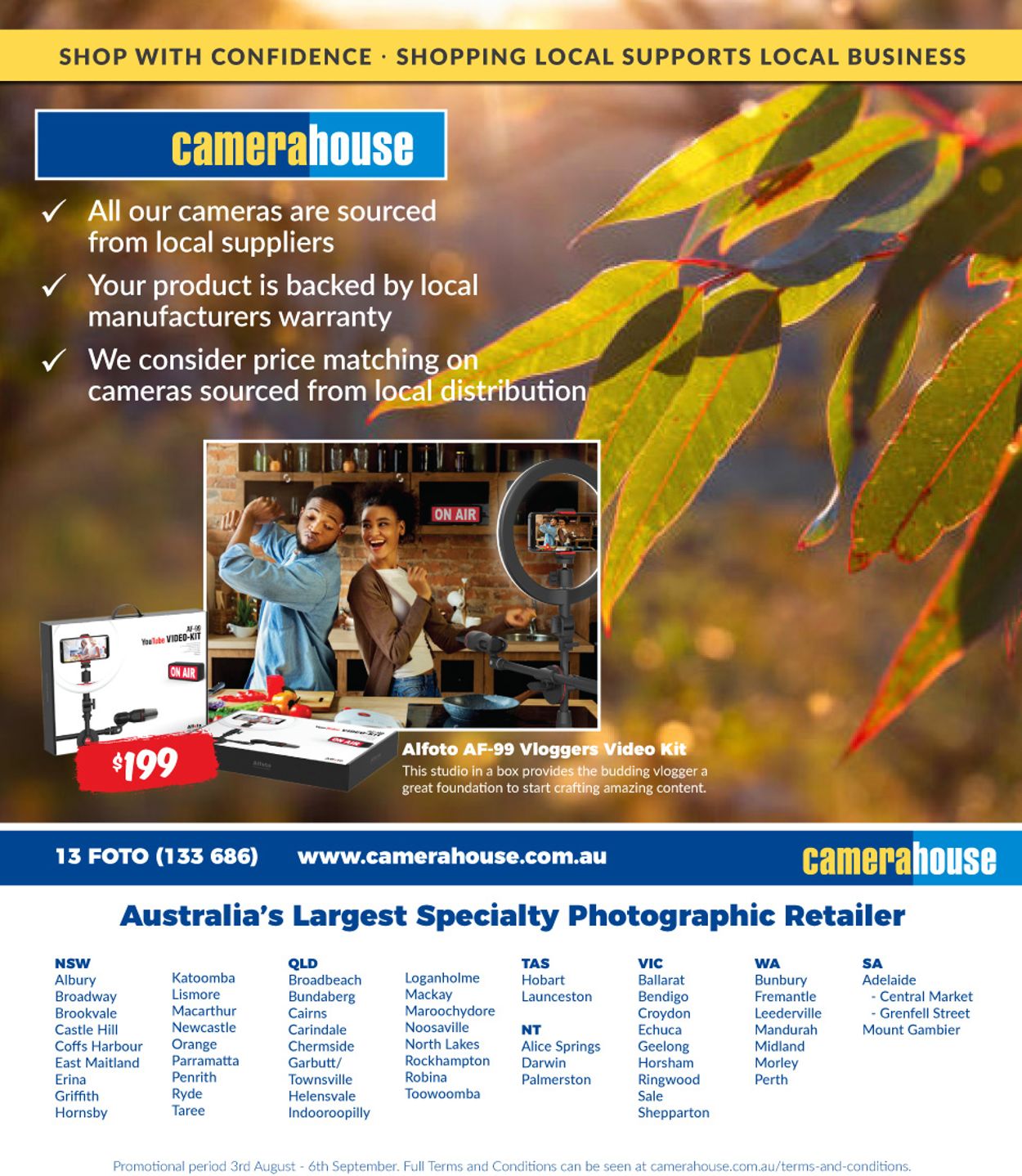 Camera House Catalogue - 03/08-06/09/2020 (Page 16)