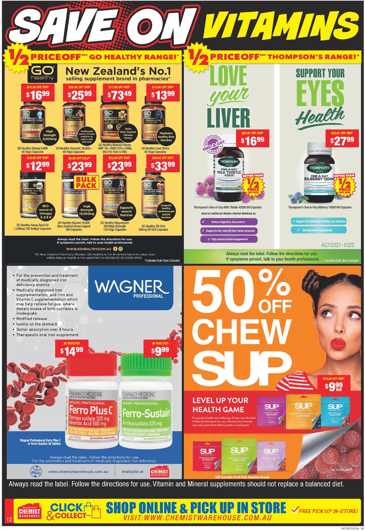 Chemist Warehouse - Boxing Day 2020 Catalogue - 26/12-31/12/2020 (Page 12)