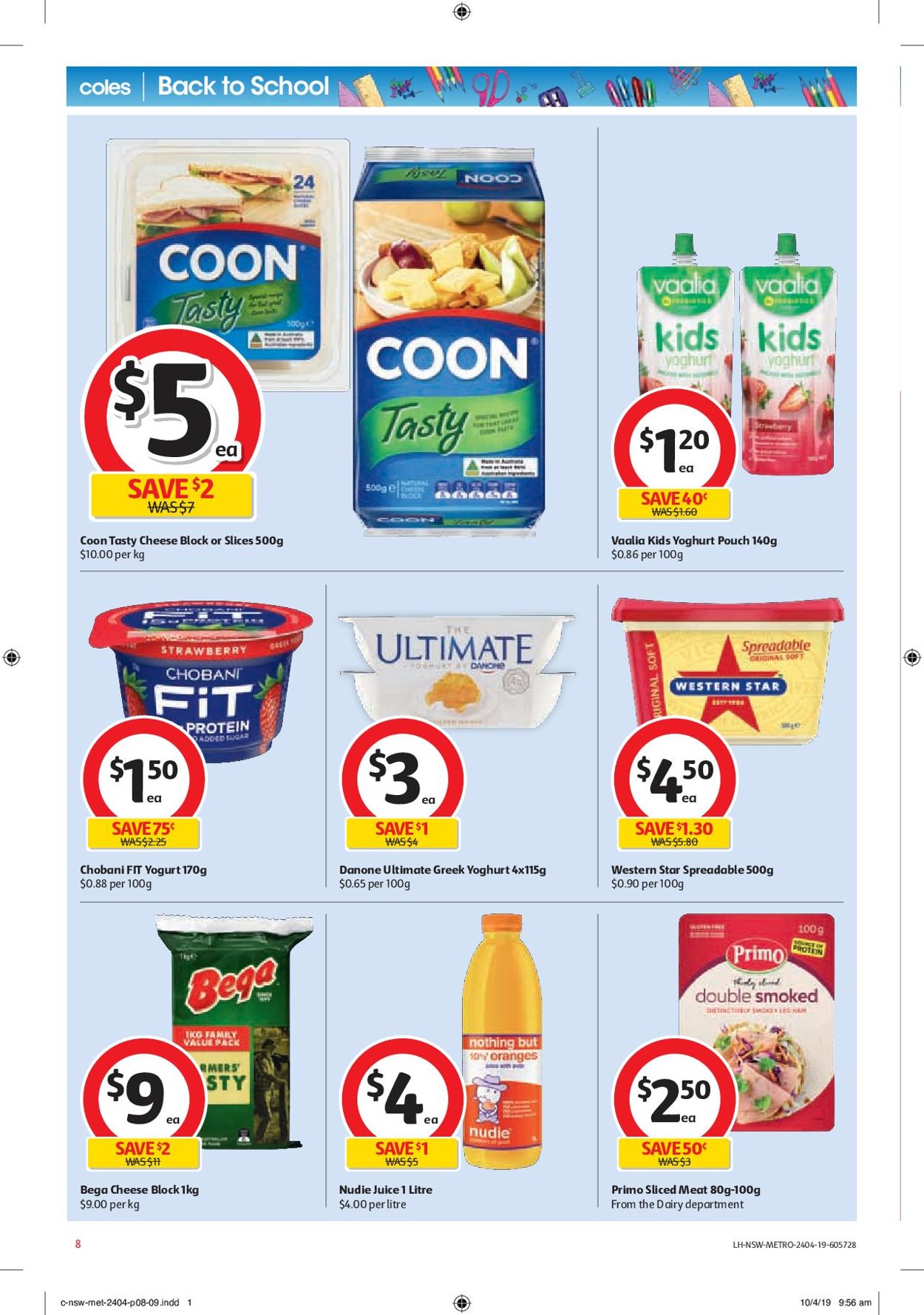 Coles - NSW/ACT Catalogue - 24/04-30/04/2019 (Page 8)