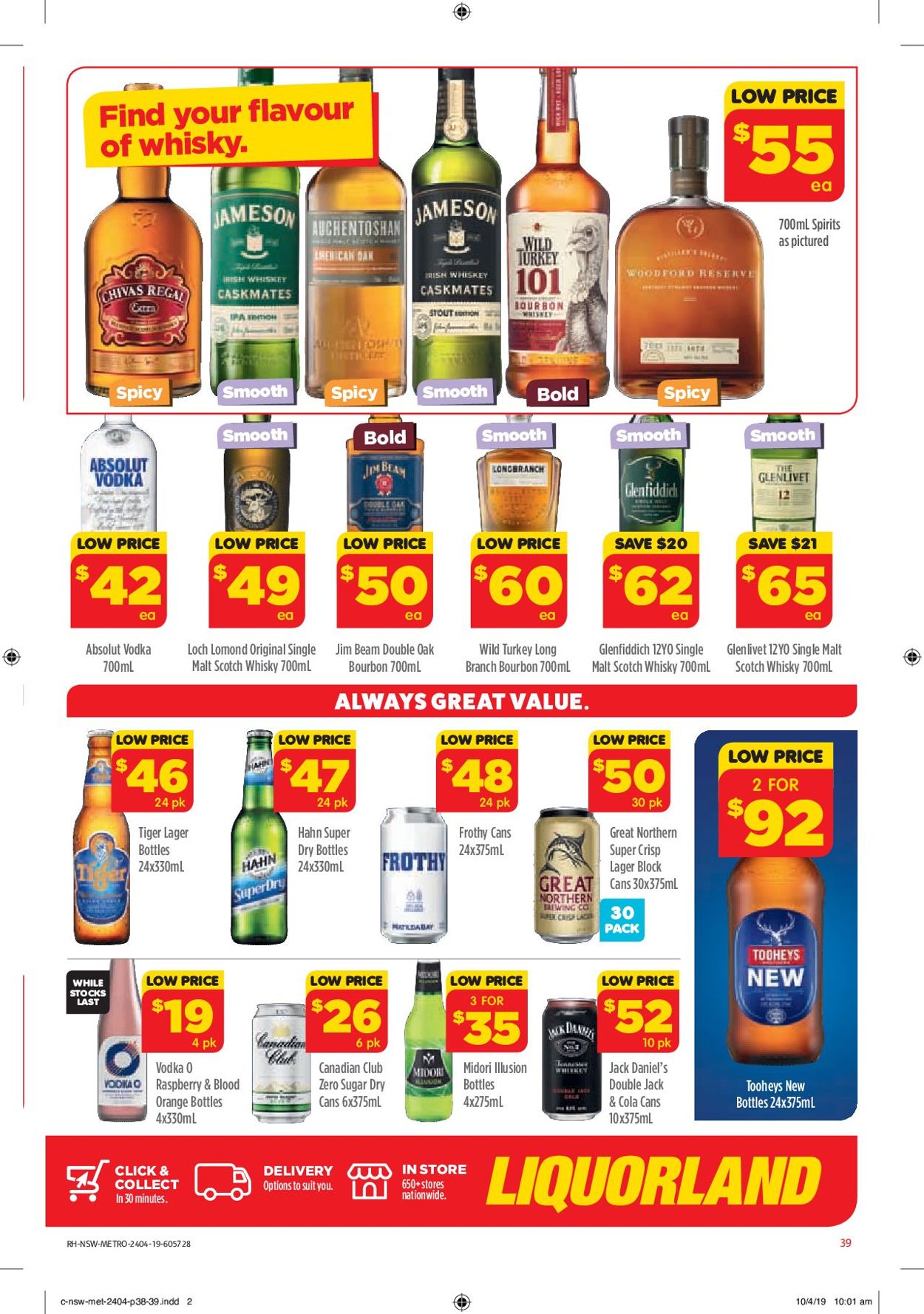 Coles - NSW/ACT Catalogue - 24/04-30/04/2019 (Page 39)