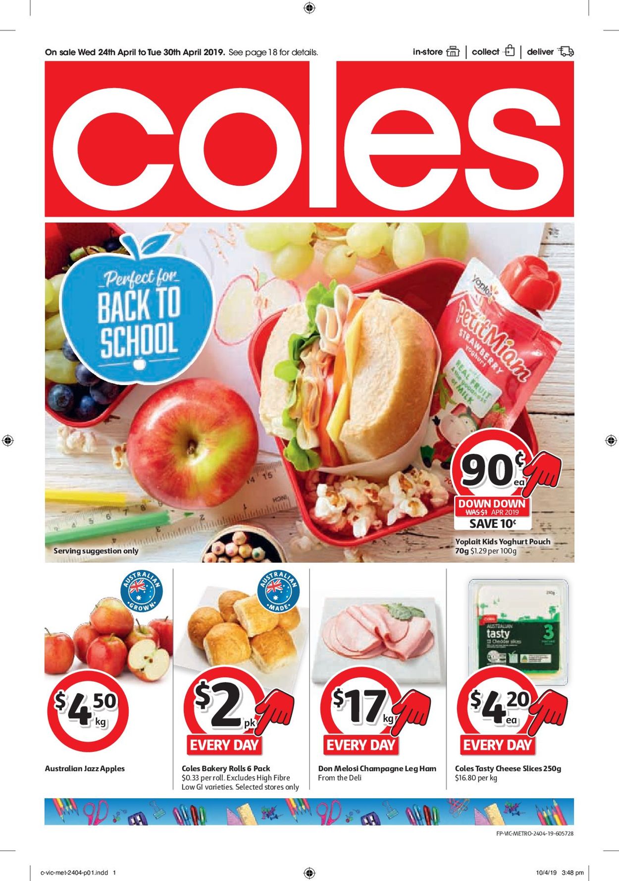 Coles - VIC Catalogue - 24/04-30/04/2019