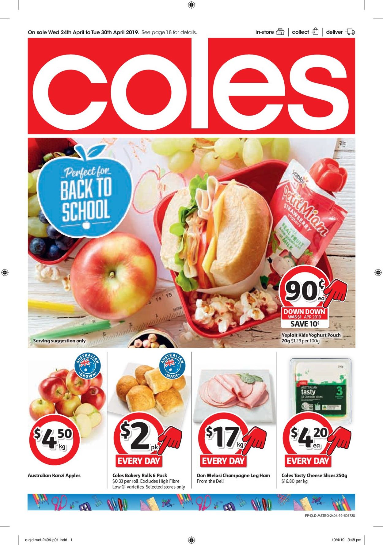 Coles - QLD Catalogue - 24/04-30/04/2019