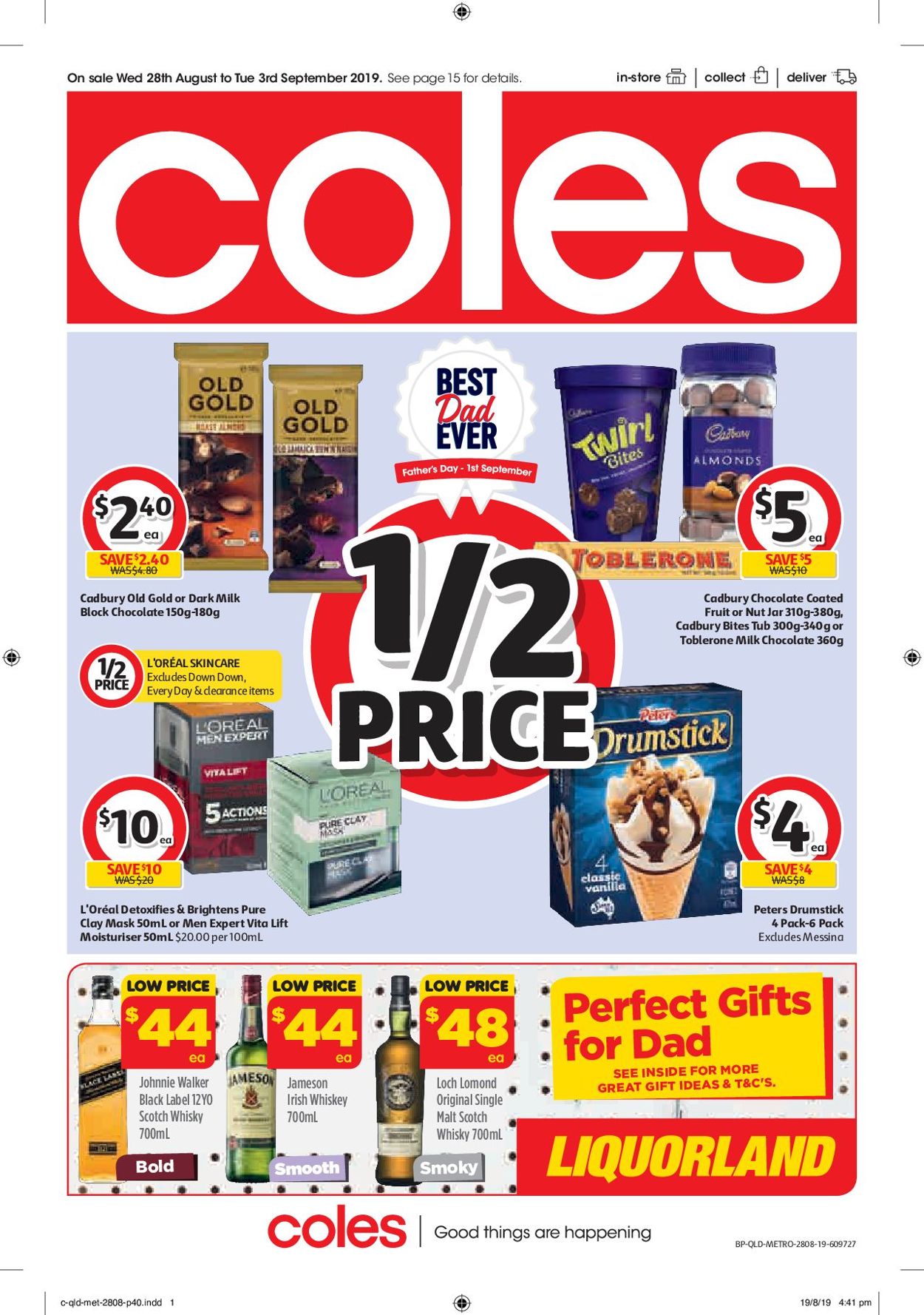 Coles Catalogue - 28/08-03/09/2019 (Page 40)