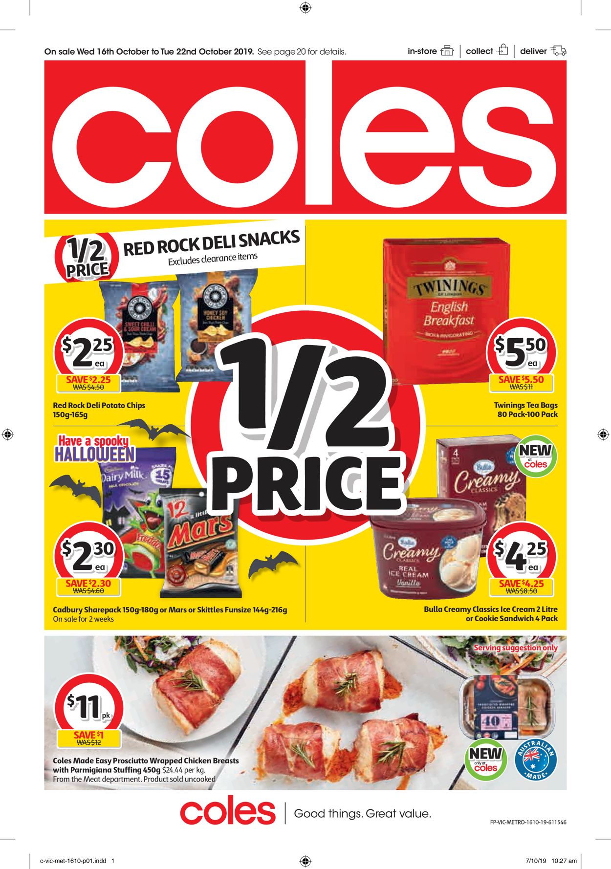 Coles Catalogue - 16/10-22/10/2019