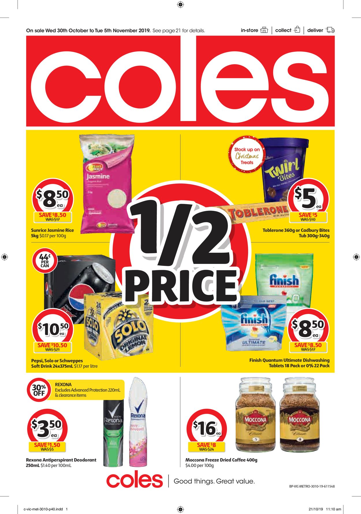 Coles Catalogue - 30/10-05/11/2019 (Page 40)