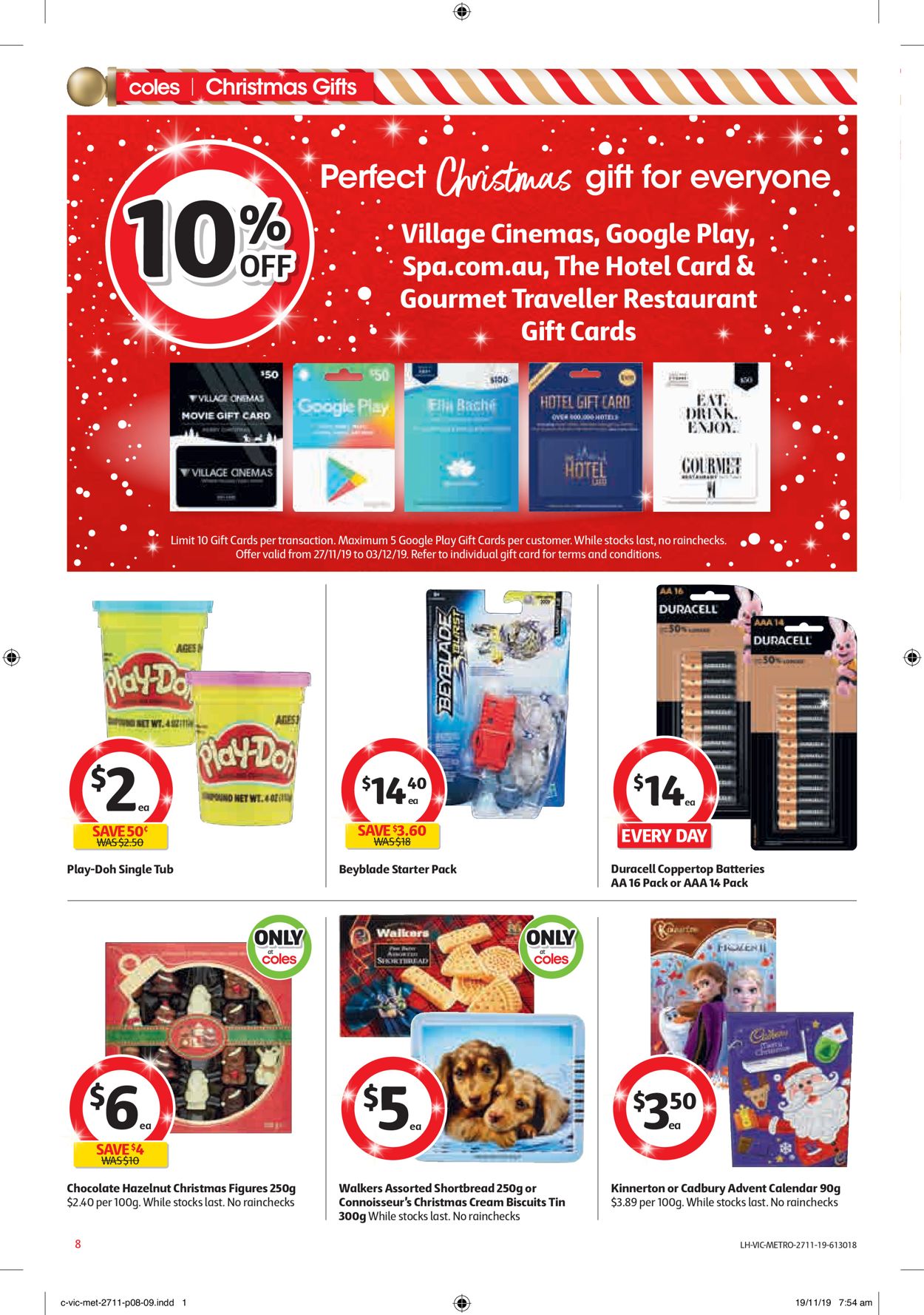 Coles Christmas Catalogue 2019 Catalogue - 27/11-03/12/2019 (Page 8)