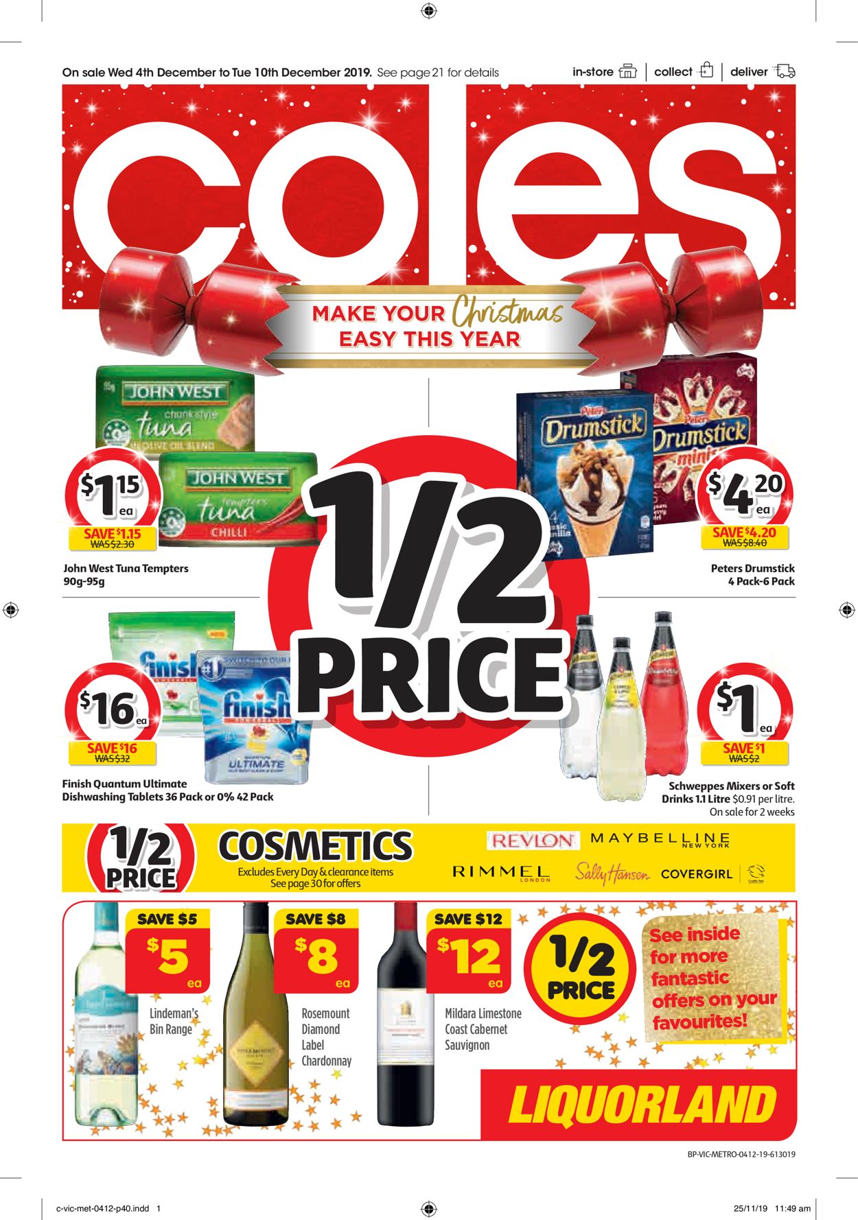 Coles Christmas Catalogue 2019 Catalogue - 04/12-10/12/2019 (Page 40)