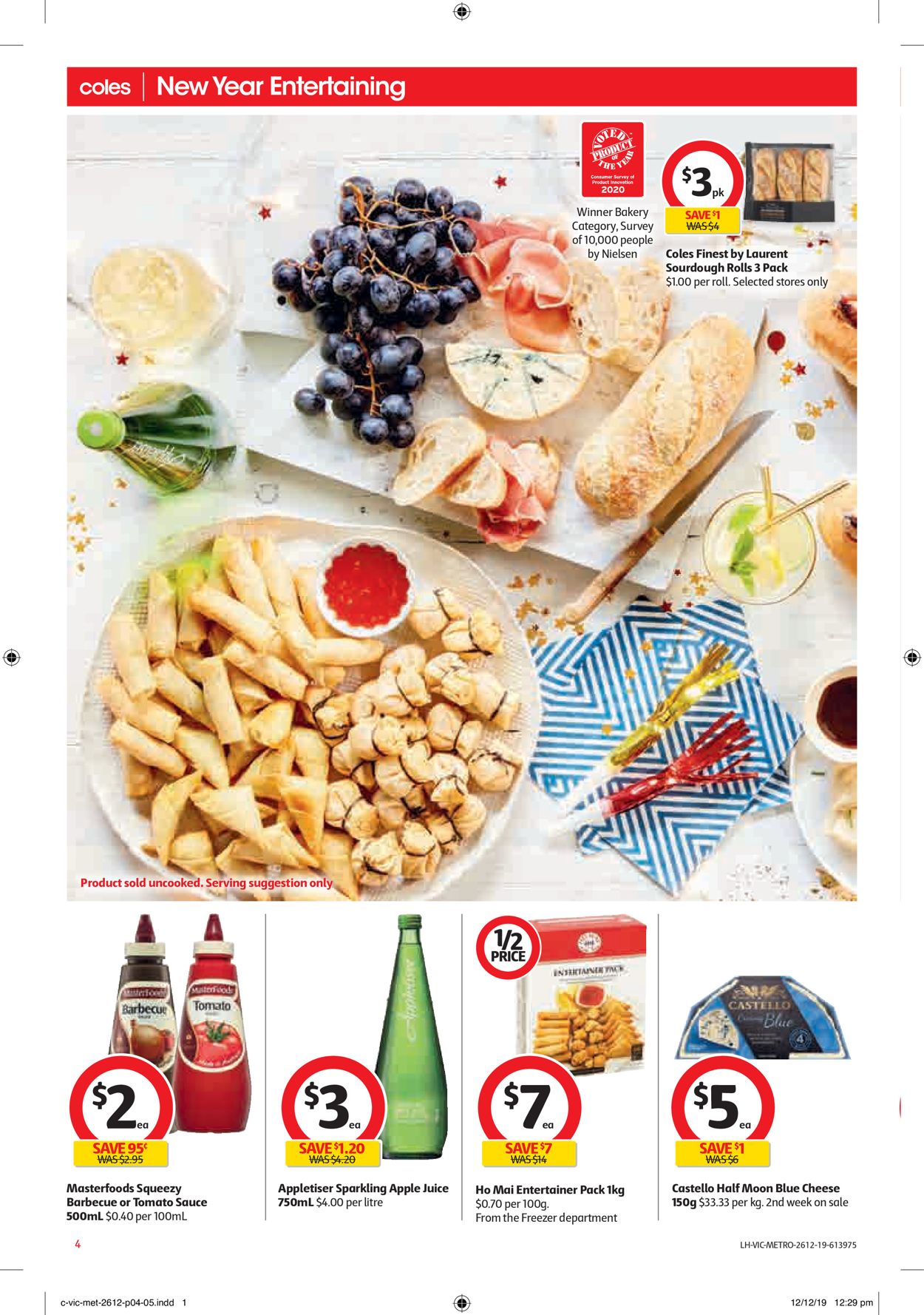 Coles New Year Catalogue Catalogue - 26/12-31/12/2019 (Page 4)