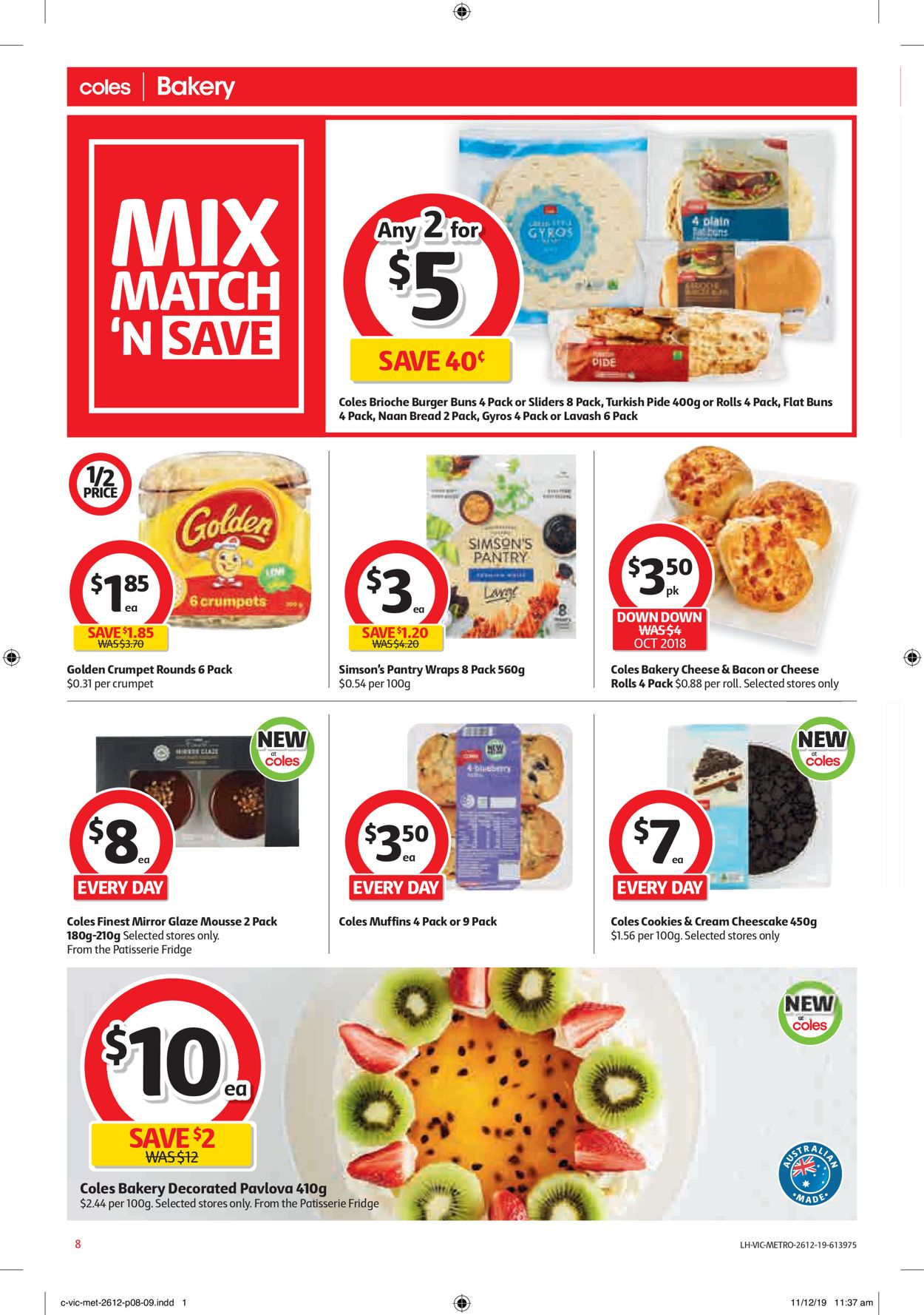 Coles New Year Catalogue Catalogue - 26/12-31/12/2019 (Page 8)
