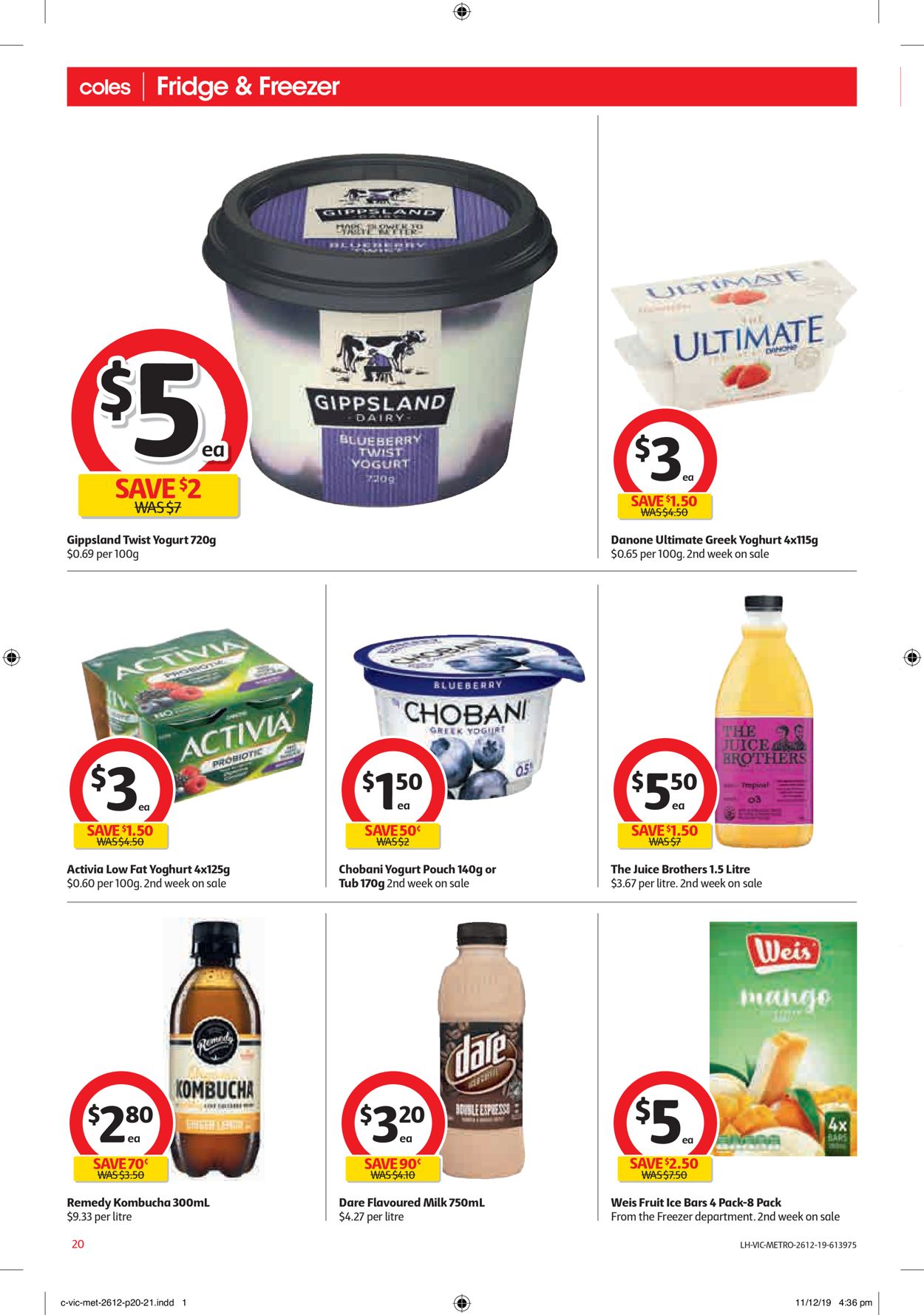 Coles New Year Catalogue Catalogue - 26/12-31/12/2019 (Page 20)