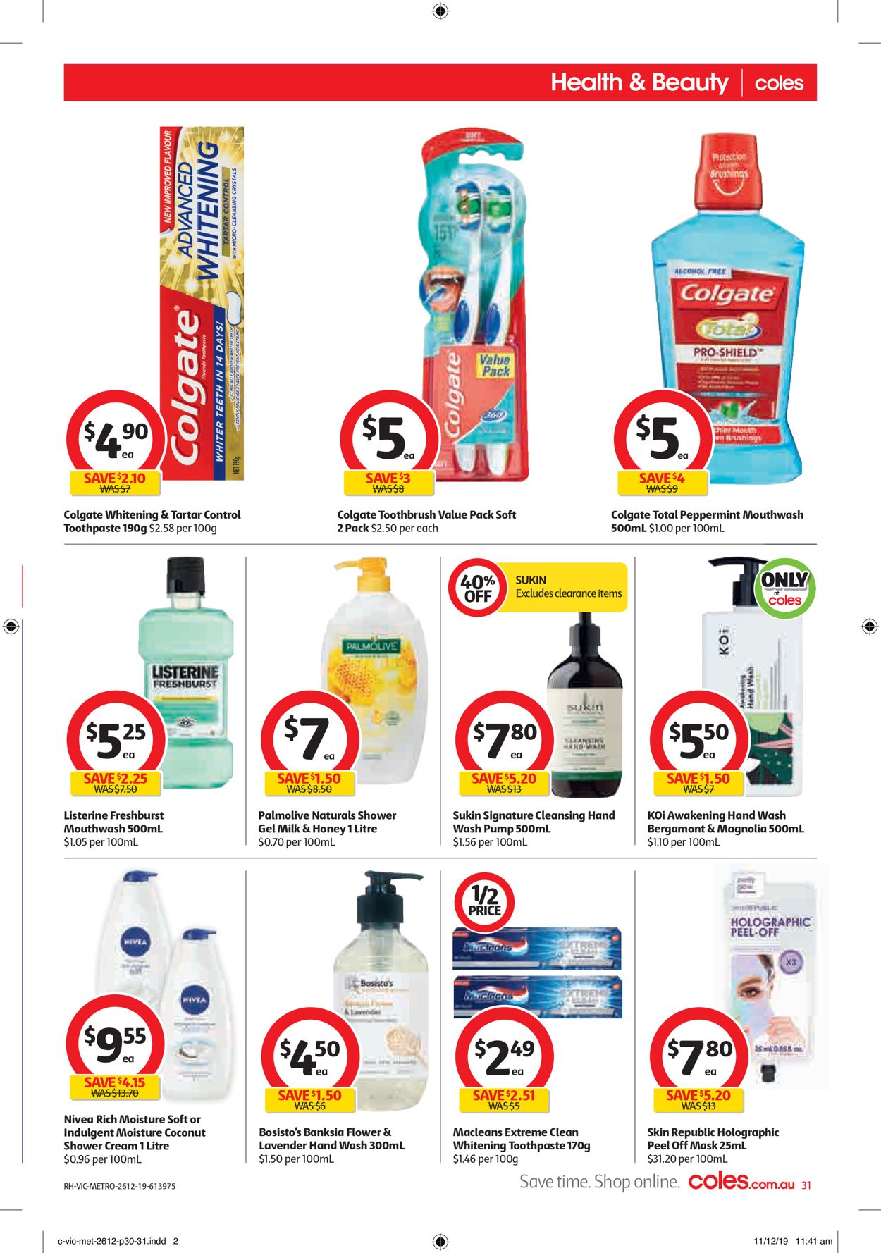 Coles New Year Catalogue Catalogue - 26/12-31/12/2019 (Page 31)