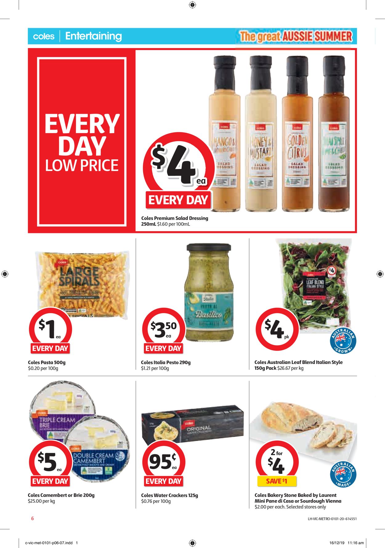 Coles New Year Catalogue 2020 Catalogue - 01/01-07/01/2020 (Page 6)