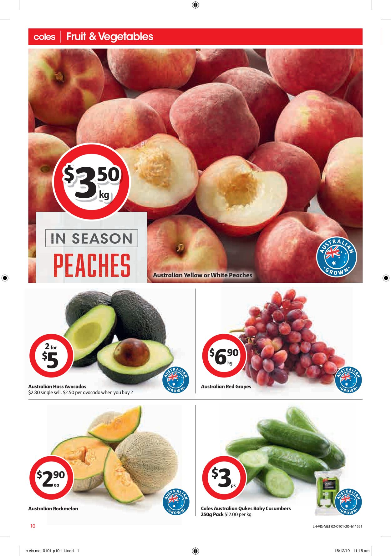 Coles New Year Catalogue 2020 Catalogue - 01/01-07/01/2020 (Page 10)