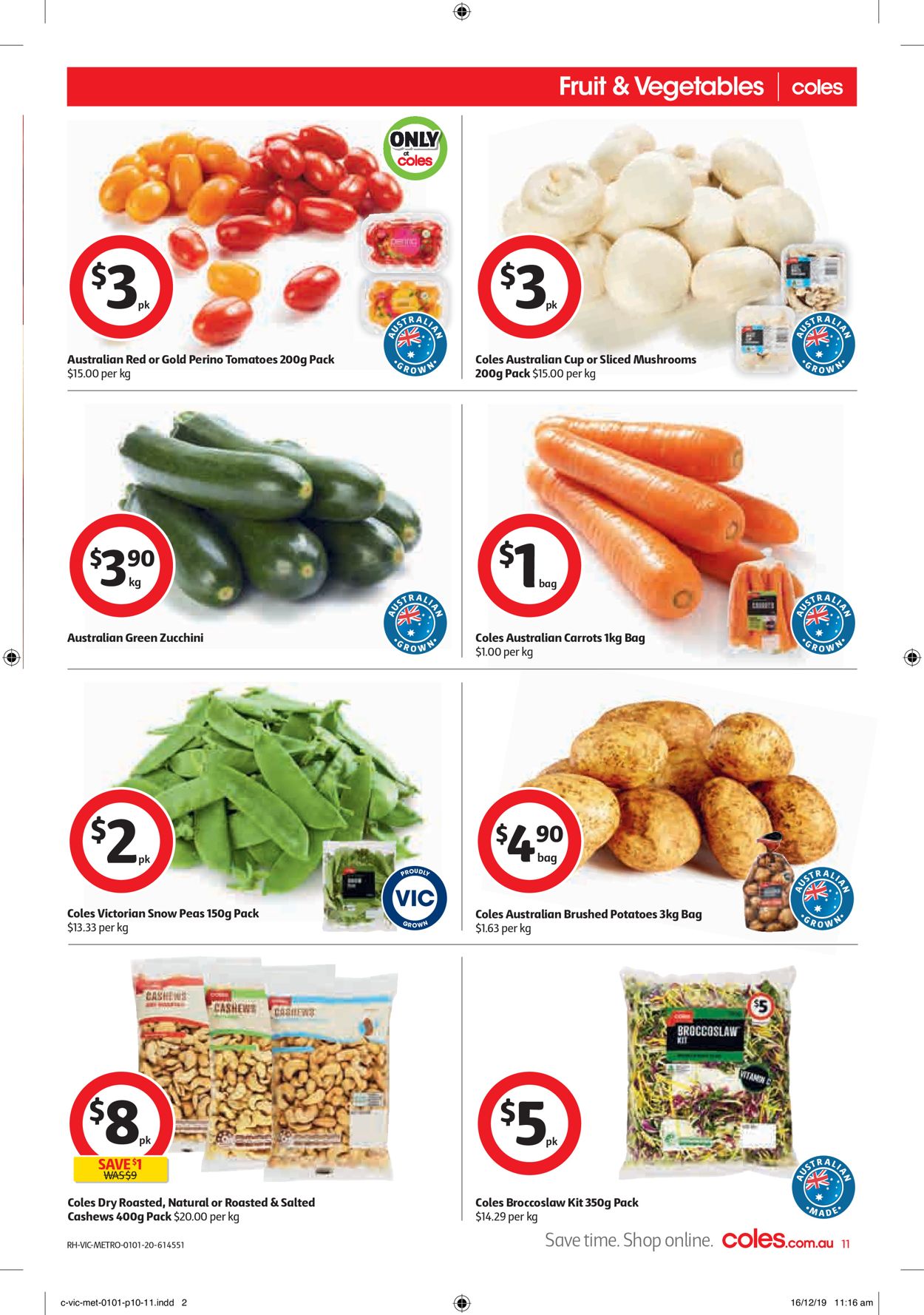 Coles New Year Catalogue 2020 Catalogue - 01/01-07/01/2020 (Page 11)