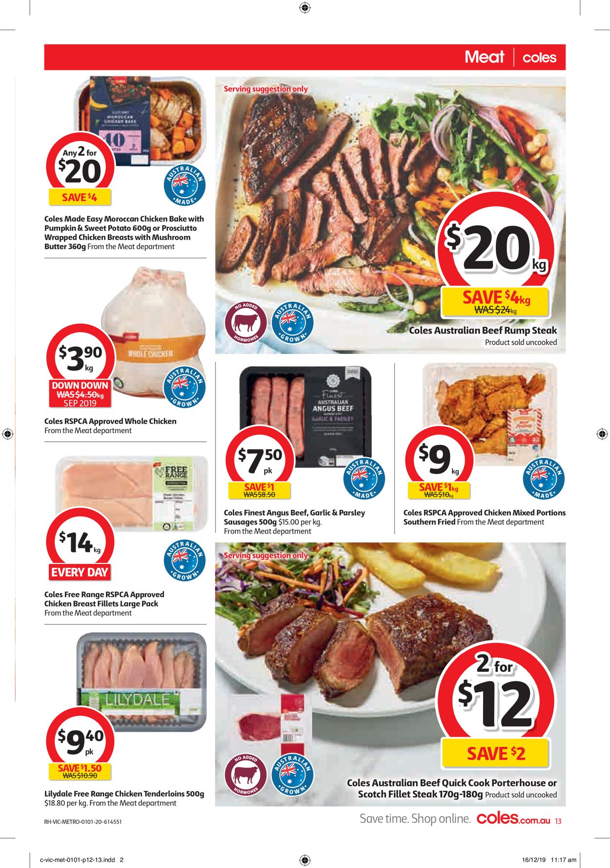 Coles New Year Catalogue 2020 Catalogue - 01/01-07/01/2020 (Page 13)