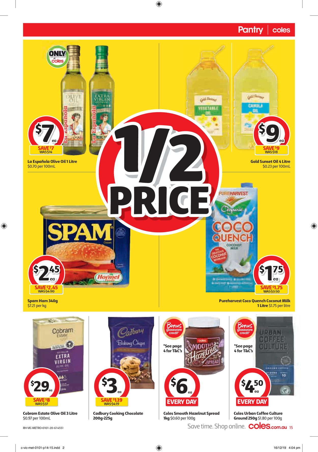 Coles New Year Catalogue 2020 Catalogue - 01/01-07/01/2020 (Page 15)