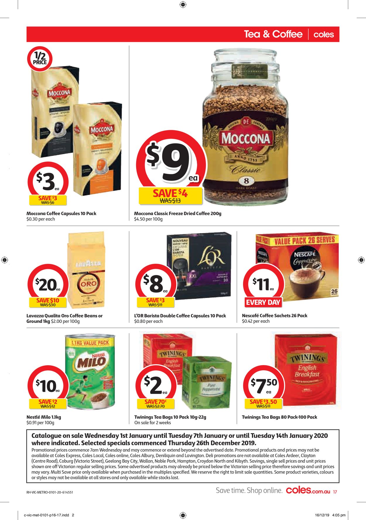 Coles New Year Catalogue 2020 Catalogue - 01/01-07/01/2020 (Page 17)