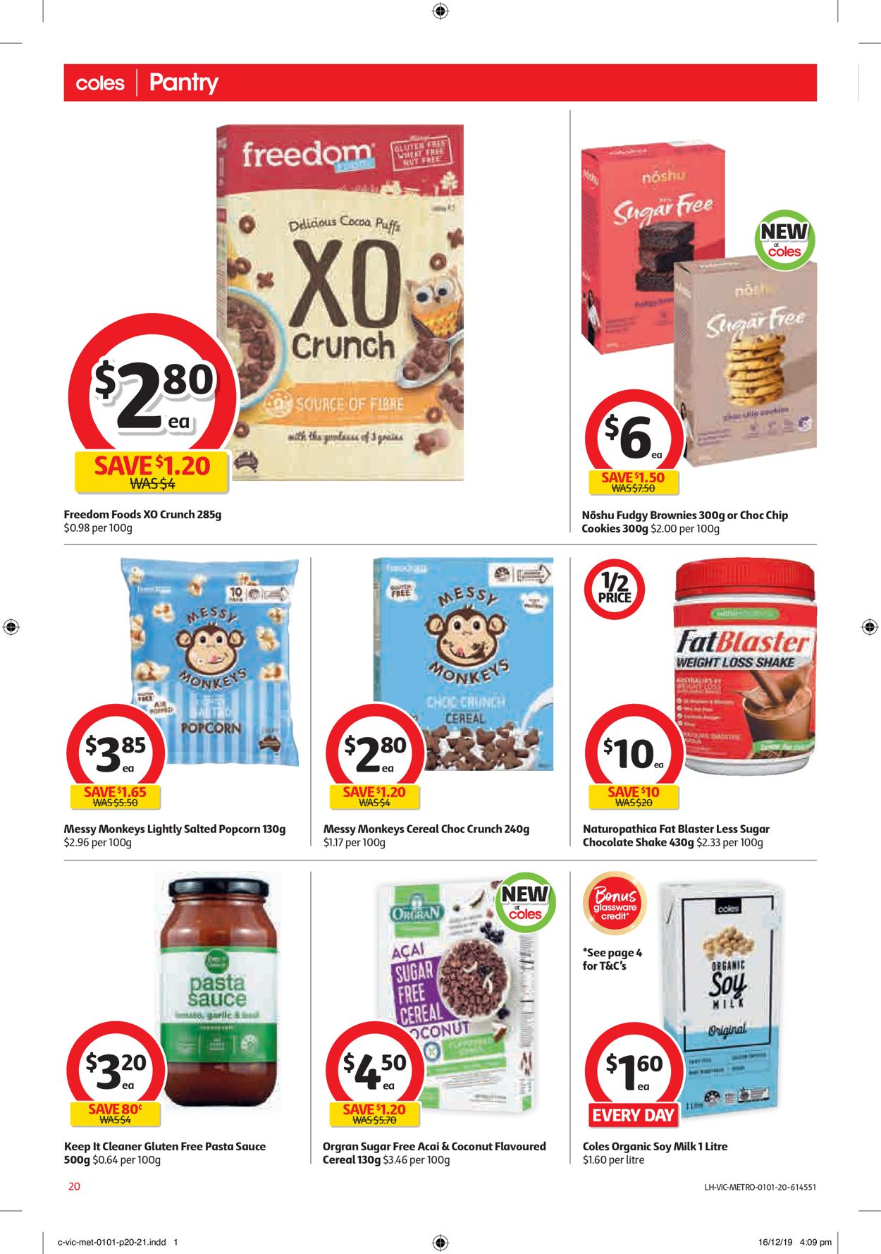 Coles New Year Catalogue 2020 Catalogue - 01/01-07/01/2020 (Page 20)