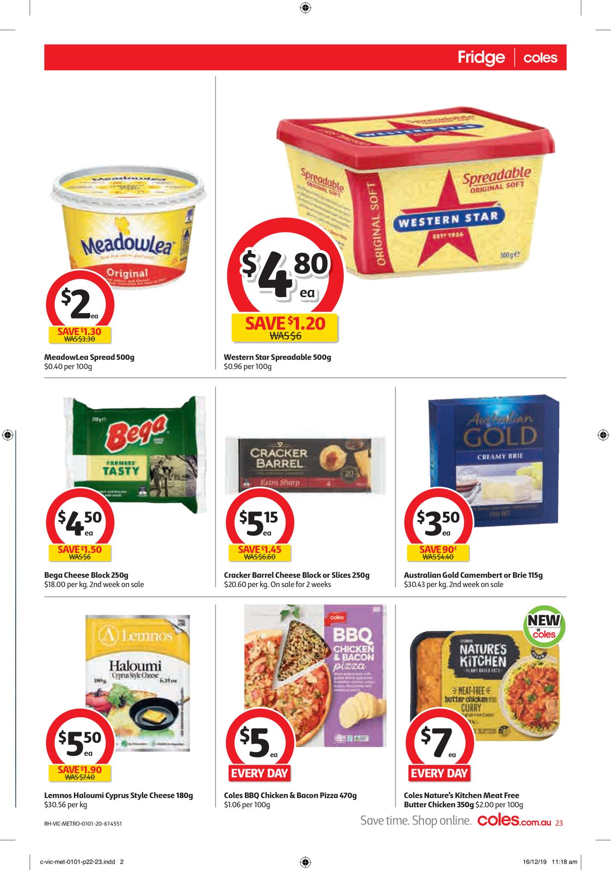 Coles New Year Catalogue 2020 Catalogue - 01/01-07/01/2020 (Page 23)