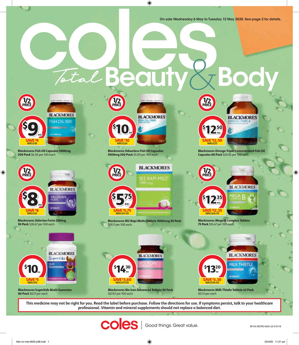 Coles Catalogue - 06/05-12/05/2020 (Page 8)