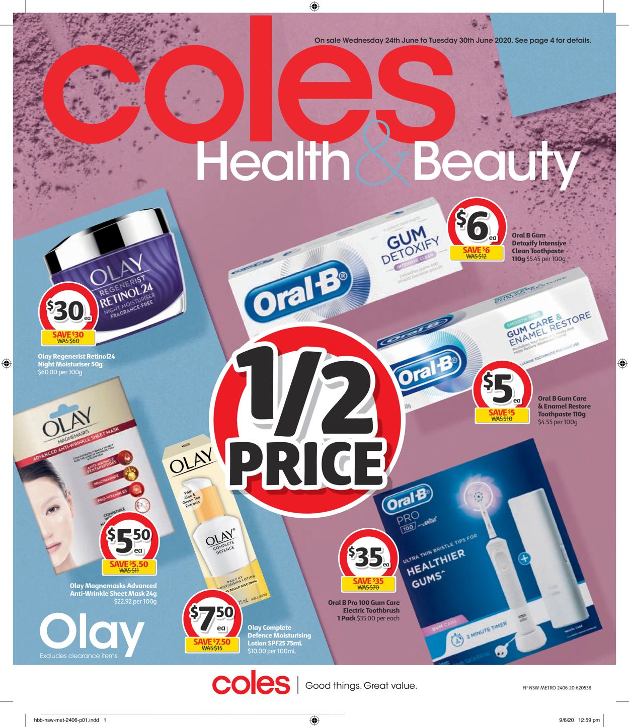 Coles Catalogue - 24/06-30/06/2020
