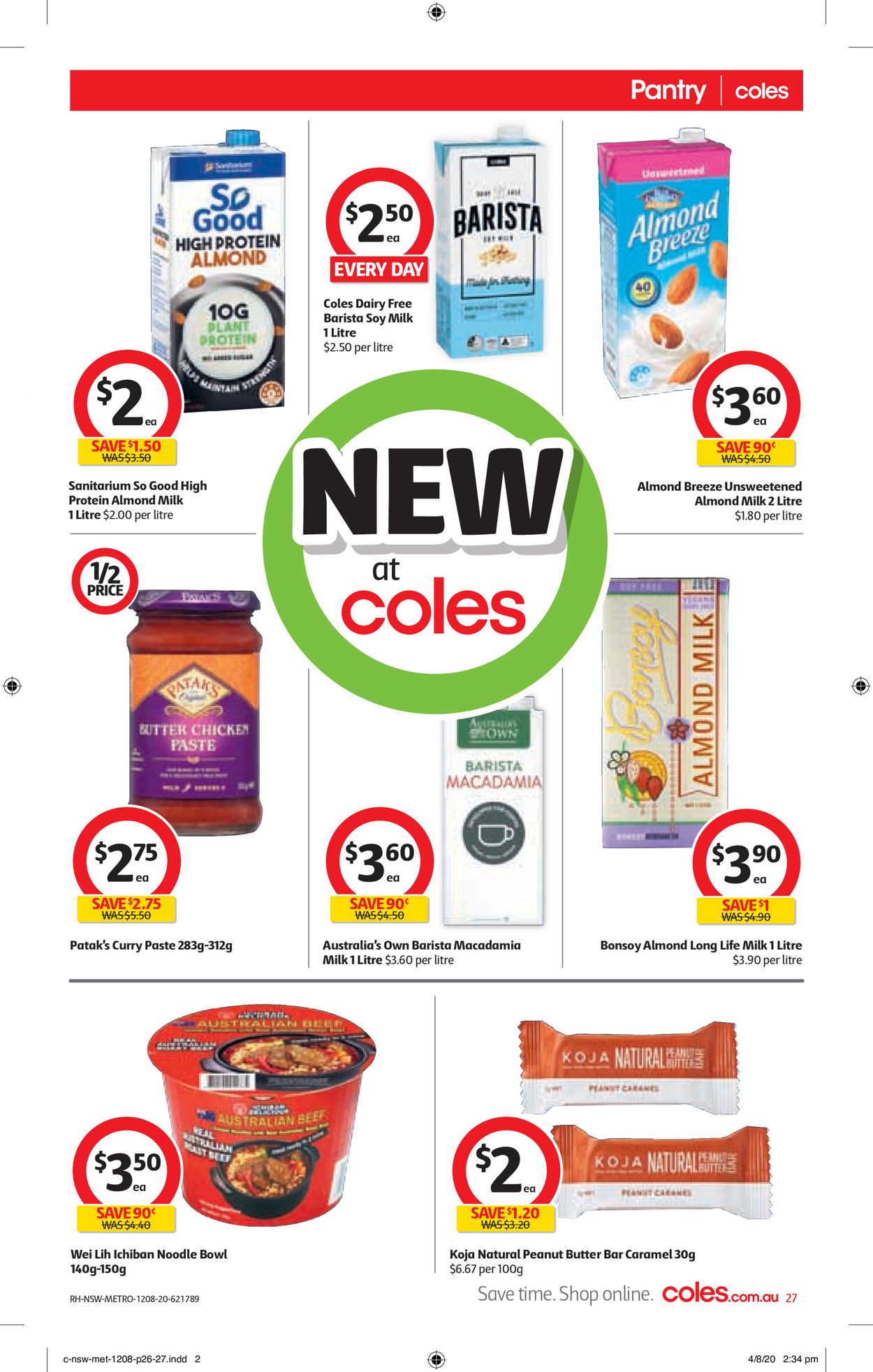 Coles Catalogue - 12/08-18/08/2020 (Page 27)