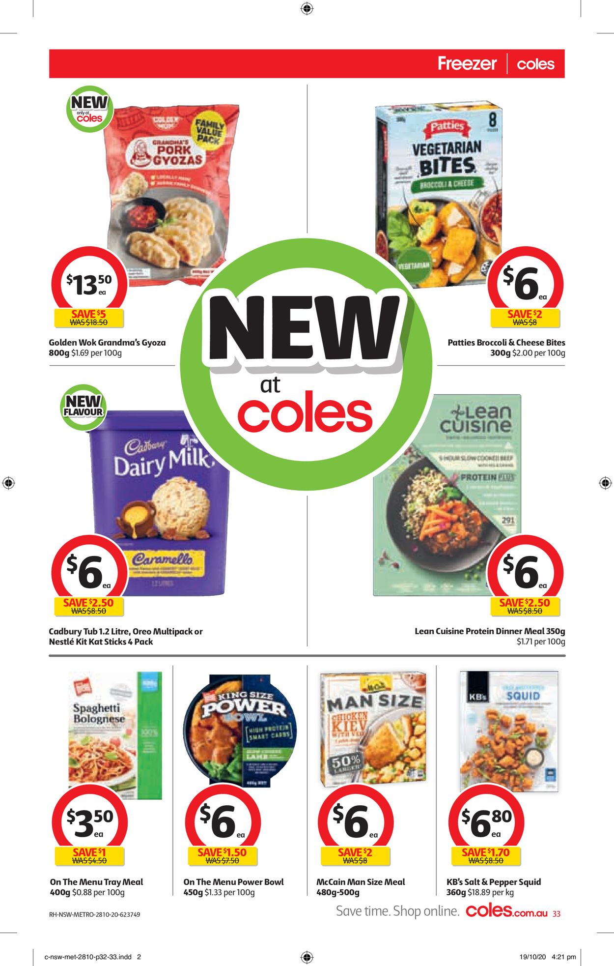 Coles Catalogue - 28/10-03/11/2020 (Page 33)