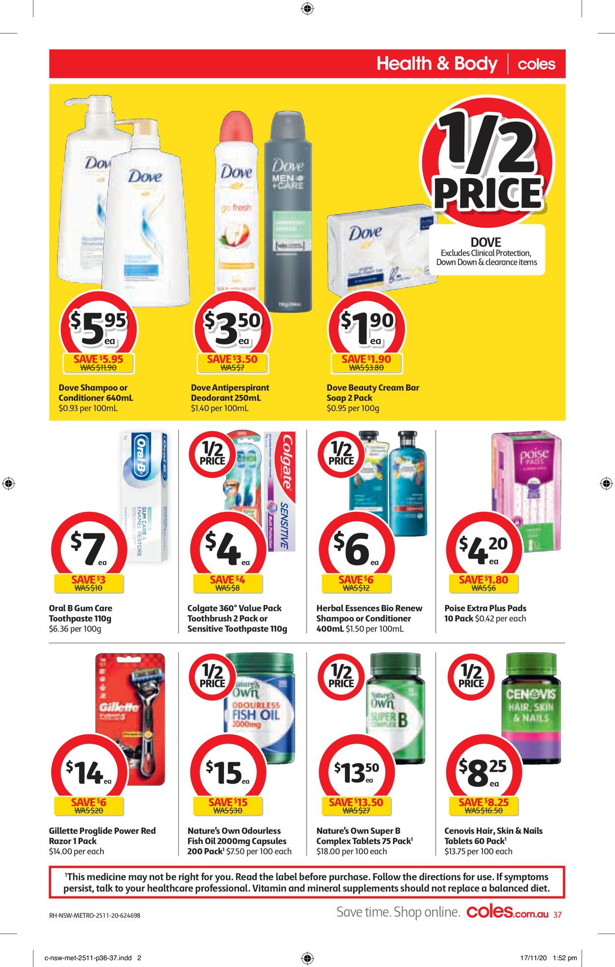 Coles Black Friday 2020 Catalogue - 25/11-01/12/2020 (Page 37)
