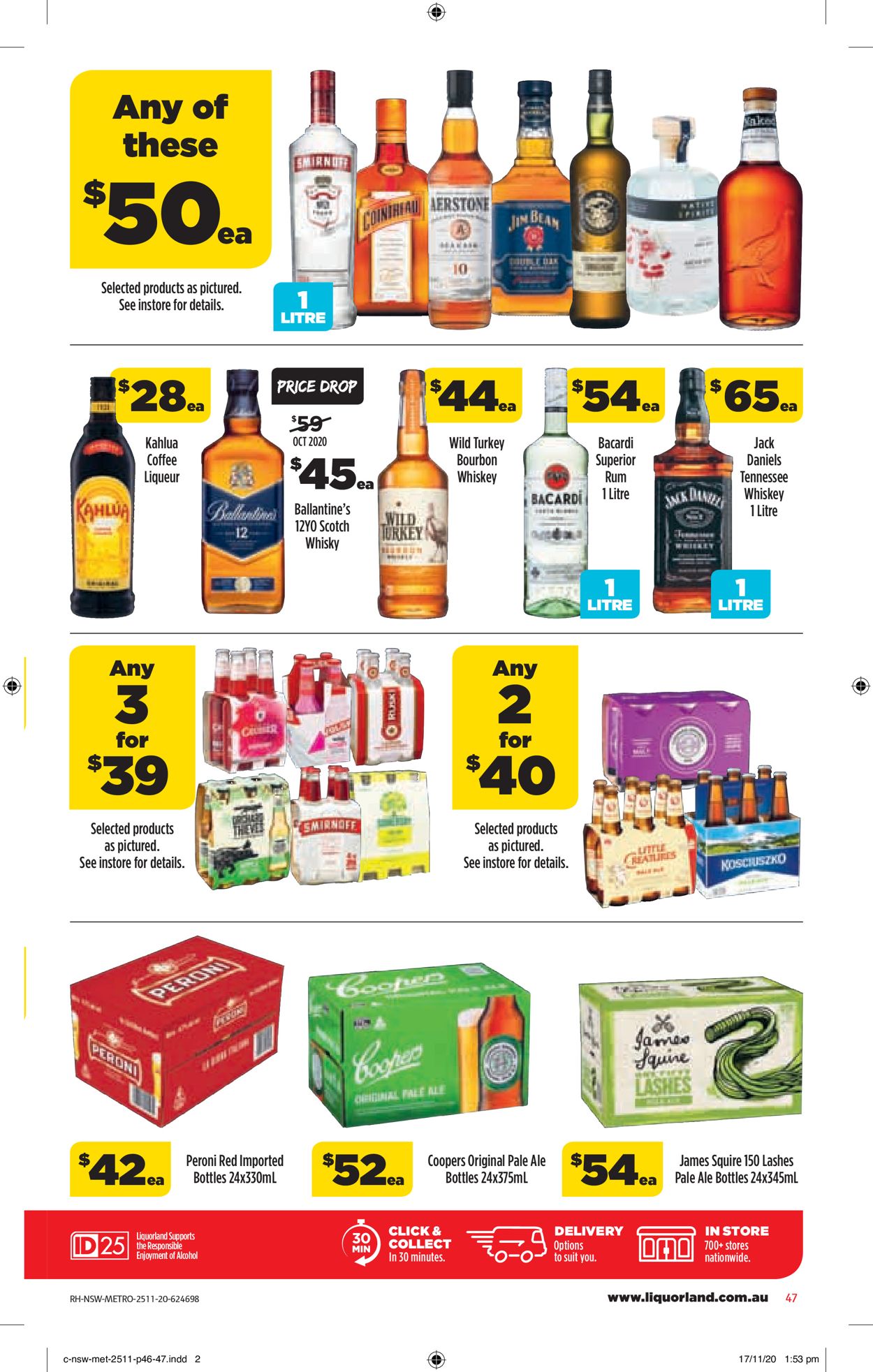 Coles Black Friday 2020 Catalogue - 25/11-01/12/2020 (Page 47)